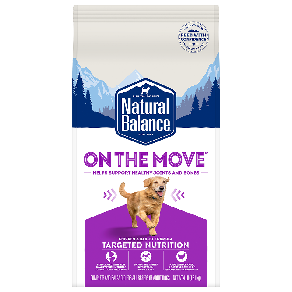 On The Move Dry Dog Formula Natural Balance