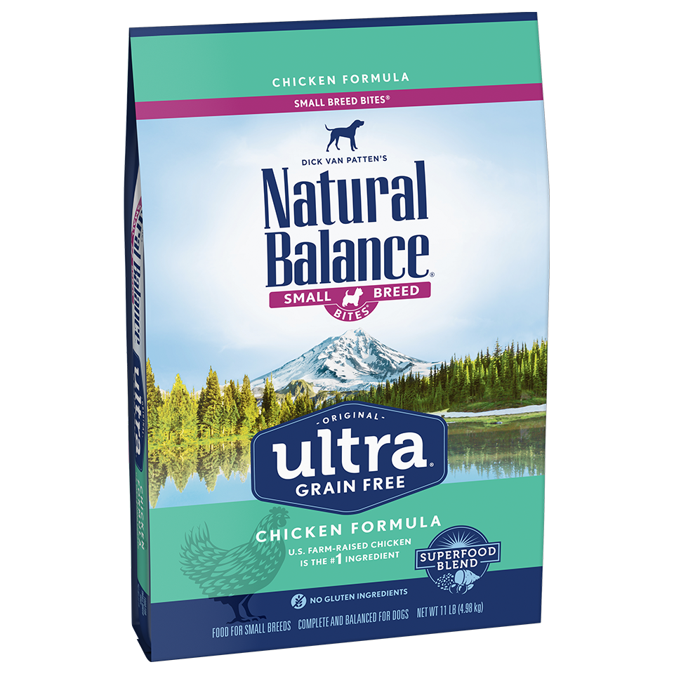 Original Ultra® Grain Free Small Breed Bites Chicken Formula Natural